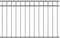 vidaXL Grey Steel Fence Panel - Weather-Resistant Outdoor Barrier 1.7m x 1m