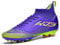 FLIOZY Scarpe da calcio da uomo AG Gioventù, professionali, con tacchetti multinocken, traspiranti, resistenti all'usura, taglio alto, per allenamento all'aperto e al coperto, viola., 37 EU