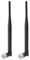Eightwood 868 MHz Antenne Kipp-und-Schwenkbar SMA Stecker NFC RFID Antenne 2 Stücke für Homematic CCU3 CCU2 CC1101 Raspberry Pi GSM Wireless WiFi Ham Radio MEHRWEG
