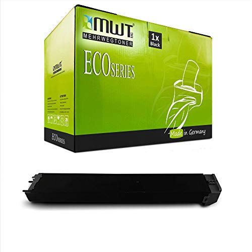Mehrwegtoner 1x MWT Druckerpatrone für Sharp MX 2010 2310 2614 3111 3114 U F N ersetzt MX-23 GTBA MX23GTBA Black