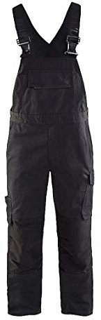 Blakläder 269513309998C58 Latzhose Größe in Schwarz/Dunkelgrau, C58