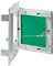 Revisionsklappe Trockenbau 100 x 100 mm – Revisionstür - Wartungsklappe mit 12,5 mm imprägnierter GK-Einlage und Druckverschluss – aus korrosionsbeständigem Aluminium – befliesbar – MW multi werkzeug