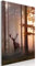 decomonkey Bilder Hirsch 40x60 cm 1 Teilig Leinwandbilder Bild auf Leinwand Vlies Wandbild Kunstdruck Wanddeko Wand Wohnzimmer Wanddekoration Deko Natur Tiere Wald