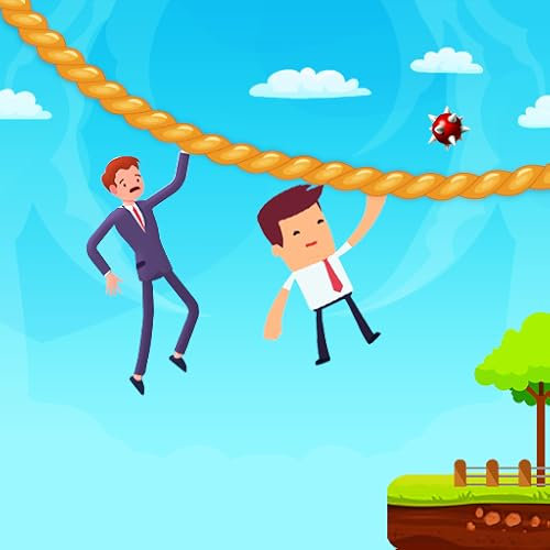 ZipLine People Rescue Challenge - Physics Rope Puzzle
