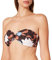 Seafolly Damen Ring Front Bandeau Bikini, Black, 36 EU