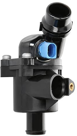 f.becker_line Thermostatgehäuse mit Dichtung - kompatibel mit AUDI A4 B7 B6 A6 C5 VW Passat - Kühlmittelthermostat Kühlmittel Kühlung