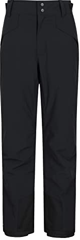 Mountain Warehouse Orbit Mens Ski Trousers - Short Ski Pants,Waterproof, Recco Reflectors - Ideal for Winter Sports, Skiing, Snowboarding Carbon (01) XL
