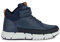 Geox J Flexyper Boy, Stivale alla Caviglia, Marina Militare, 37 EU