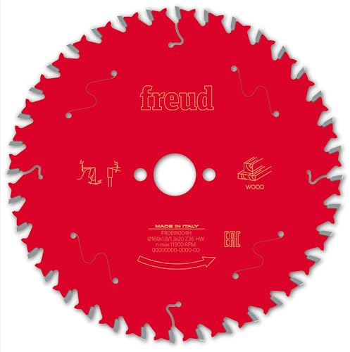 Freud Wood Saw Blade 160mm x 20mm 36T Corded/Cordless