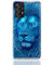 CoverHeld Hülle für iPhone 6 / 6s Handyhülle Schutzhülle aus Silikon TPU Softcase mit Motiv 3479 leuchtender Löwe blau Abstrakt