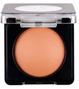 Flormar Gebackener Rouge Puder – Hochpigmentierter Blush mit Natürlichem Schimmer – Langanhaltender Make-up Blush für Alle Hauttypen – Weiche Textur & Leichtes Verblenden-Pure Peach