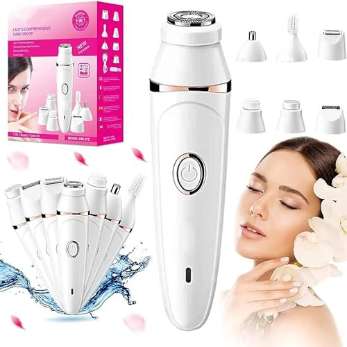 Pluxy Hair Removal for Face,Pluxy Epil Pro 3.0,Women Face Epilator,7 in 1 Pluxy Hair Removal,Face Epilator for Women Facial Hair,Enjoy a Lasting Hair-Free and Smooth Face