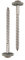 HELPMATE Spenglerschrauben 4,5x65 mm, 150 Stück, DIN 7995, Edelstahl A2, T20, DIN 7995, Dachdeckerschrauben, Linsenkopf, mit Tellerscheibe und EPDM-Dichtscheibe, Silber, 4,5 x 65 mm