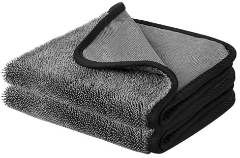 Juego de 3 paños de secado rápido, 40 x 60 cm, para cabina de ducha, fibras suaves para eliminar el agua en el baño de ducha, toallas de microfibra premium baratas (GY2, C)