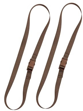 Savotta Pack Straps SR Buckle 2 Stück braun 120cm