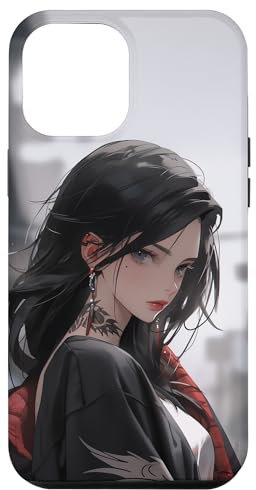 iPhone 12 Pro Max Anime Manga Girl Tattoo Kimono Japanese Art Case