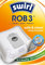 Swirl ROB 3 EcoPor Staubsaugerbeutel für Dreame, Lenovo, Proscenic, Eufy, Ultenic, 8 Beutel im Umkarton