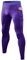 SPVISE Kompressionshose für Herren, Leggings mit Taschen, kühl, trocken, Sport, Baselayer, athletische Strumpfhose für Basketball, Laufen, Violett, Mittel