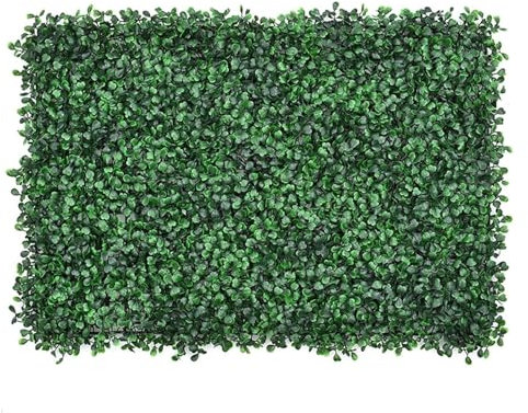 Panneaux muraux en Plantes artificielles, décoration Murale, Tapis de Gazon Artificiel, Panneaux de buis, décoration Murale Verte for clôture de Jardin intérieure et extérieure