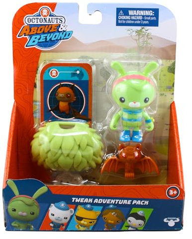 Hasbro Octonauts Above & Beyond Adventure Pack Spielfigur Spielset mit Zubehör - Tweak