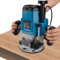 2200w Cordless Compact Router, 6-Gang-Einstellung, Tiefeneinstellung Getriebe, Holz Fräser Beschneiden Maschine, Mit 15 Fräser, Präzisionsskala, Für Holzbearbeitung Nuten, Trimmen, Schnitzen