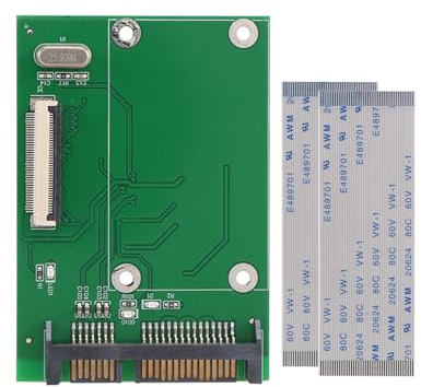 Huudngeje 1,8 40Pin ZIF/CE SSD Festplatte auf 7 + 15 22 Pin SATA Adapter Converter Board