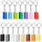Lot de 15 porte-clés briques de construction multicolores en plastique pour porte-clés Lego, cadeaux d'anniversaire, pendentifs de sac, décoration