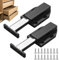 2 Pcs Push Openers for Cupboards,Push to Open Door Catches, Door Magnets - for Cabinets Wardrobes Drawers