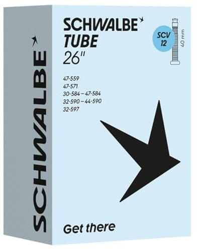 Schwalbe Fahrradschlauch SCV12,30/47-559/597 IB 40mm