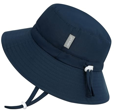 Jan & Jul Kinder 50+ UPF 'Grow-with-Me' Aqua-Dry Eimer-Sonnenhut