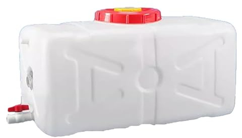 BAKULI Bidons d'eau Portables Plastique 25 L 35 50 80 120 200 for L'extérieur Chantier Ferme Camping Et Les Véhicules Récréatifs(35L)