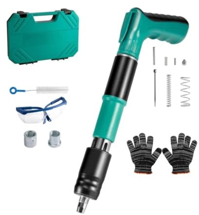 Cloueur Pour Garniture – Tournevis À Clous En Métal Compact,Pistolet Agrafeur Portable Et Petit Avec Clous,Pistolet À ClousÉlectrique Pour Menuiserie, Construction, Rénovation Et Projets Domesti