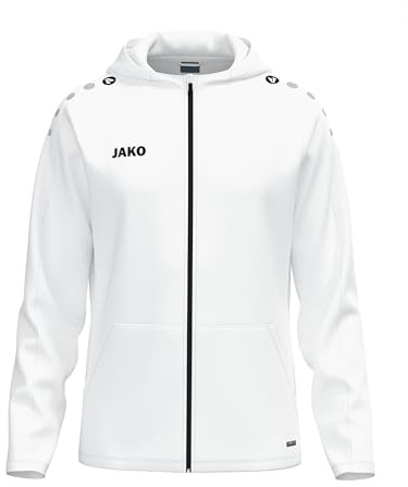 JAKO One Kapuzenjacke – Atmungsaktive Sportjacke für Kinder aus 100% Polyester, mit weichem Micro-Fleece, ideal für Sport und Freizeit
