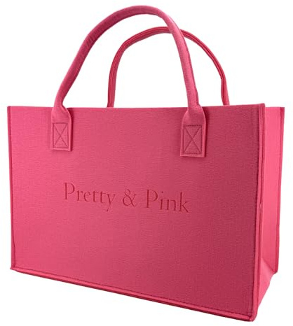 heimtexland Filztasche Shopper Tasche Filz Einkaufstasche Kaminholz Korb Tragetasche Typ717