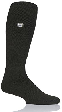 Heat Holders Mens 1 Pair 1.6 TOG Lite Long Knee High Socks - Forest Green 6-11