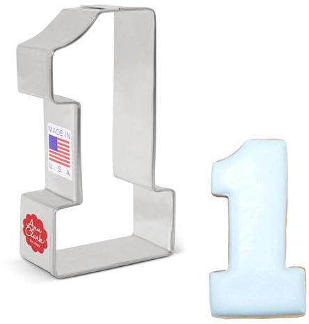 Keksausstecher Nummer Eins, Nr 1-8,3 cm - Ausstechformen von Ann Clark USA