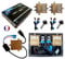 Vega HID Xenon-Set, 2 x H7, 12000 K, 55 W, Slim DSP AC, Leuchtmittel mit Metallsockel, Universal Passform, 2 Stück, 8000 Lumen, IP68 wasserdicht