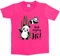 1Tee Girls Just Saying Hi, Panda T-Shirt Hot Pink 12-14 Years