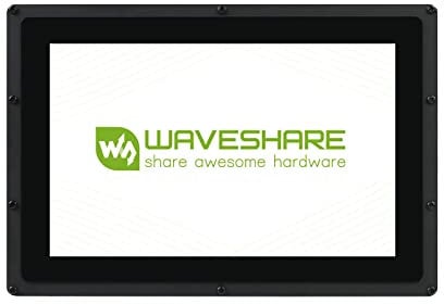 Waveshare 10.1 inch IPS Monitor for Raspberry Pi 4 Capacitive Touchscreen Display 1280×800 HDMI LCD (B) with case Support All Raspberry Pi/Windows 10/8.1/8/7 PC Driver Free with 170° View Angle
