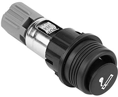 12V Steckdose Auto Zigarettenanzünder, Komplett 12V 120W Universal Zigarettenanzünder-Steckdose Stecker Buchse Zigarren Zubehör für PKW, LKW
