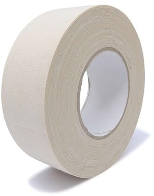 gws Rohgewebe Gewebeband 21541 – 50m x 50mm, weiß – Reißfestes Gewebeband für Outdoor-Anwendungen, Kabelschutz und Verpackungen – langlebig, UV-beständig, ideal für Handwerk und Bauprojekte