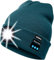 ATNKE LED beleuchtete Bluetooth-Beanie-Kappe, wiederaufladbare USB-Musikalische Laufmütze mit extrem hellem 4-LED-Licht wasserdichte Lampe für das Skifahren Wandern Camping Radfahren (Oliv Grün)