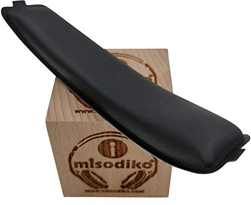 misodiko Stirnband Kit für Logitech G633 G933 G635 G935 G633S G933S Gaming Headset (schwarzes Proteinleder)