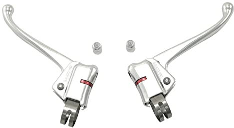DIA-COMPE DC135 Touring Brake Lever Set for Caliper & Cantilever Brake, Silver, DP2499