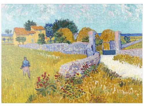 MyPuzzle Farmhouse in Provence (1888) by Vincent Van Gogh - Premium 1000 Teile Puzzle - MyPuzzle Sonderkollektion von Aepyornis