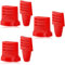 SOAJEE 3-teiliges Drosselklappen-Schneefräse-Set, kompatibel mit Tecumseh 35438 35440 631067 632107 632110 632111 632334 632370 632378 6325 36 64 0052 640054 640058 640084 640105 640299 640349 Toro