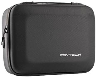 PGYTECH Carrying Case for DJI RS3, Waterproof PU Leather Nylon Fabric Travel Bag Backpack with Collapsible Handle