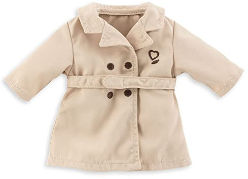 Corolle - Trenchcoat Beige, Kleidung, für Puppe Ma, ab 4 Jahren, 9000212560