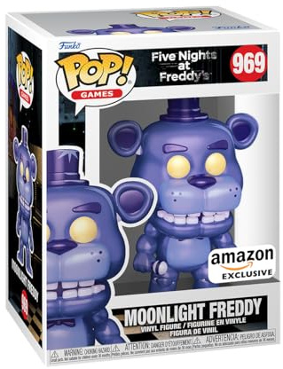 Funko Pop! Games: Five Nights at Freddy's - Moonlight Freddy, Amazon Exclusive