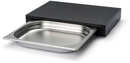 Continenta Schneidebrett mit Schublade Duracore (39 x 27 x 6 cm)